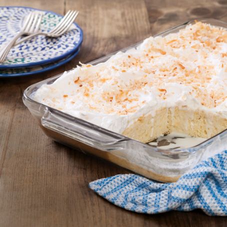 Coconut Poke Cake - Taste of the South